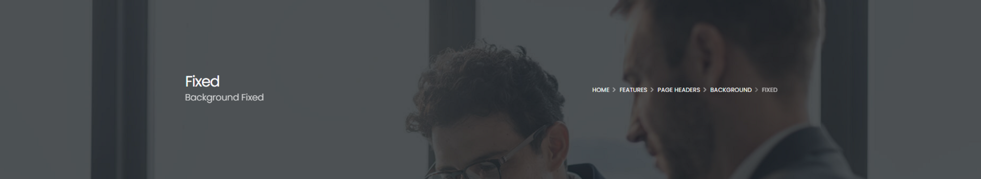 Background Fixed